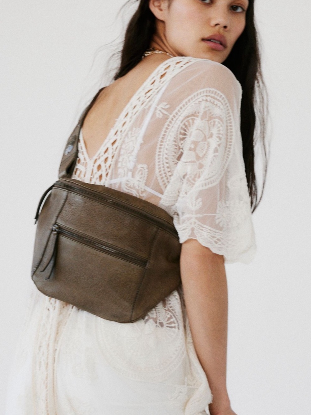 Free People wilder embellished sling bag